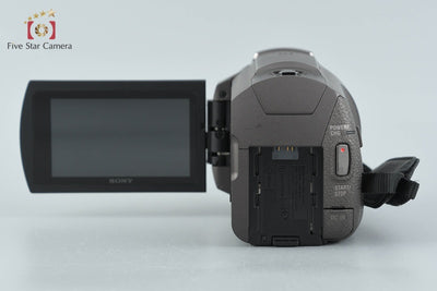 【中古】SONY ソニー HANDYCAM FDR-AX40 ブロンズブラウン ビデオカメラ 多言語対応