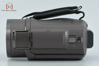 【中古】SONY ソニー HANDYCAM FDR-AX40 ブロンズブラウン ビデオカメラ 多言語対応