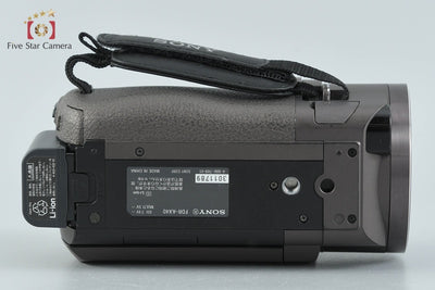 【中古】SONY ソニー HANDYCAM FDR-AX40 ブロンズブラウン ビデオカメラ 多言語対応