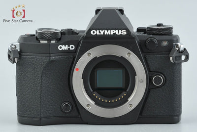 【中古】OLYMPUS オリンパス OM-D E-M5 Mark II ブラック ミラーレス一眼カメラ シャッター回数僅少