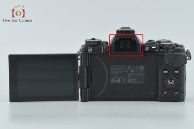 【中古】OLYMPUS オリンパス OM-D E-M5 Mark II ブラック ミラーレス一眼カメラ シャッター回数僅少