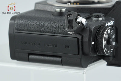 【中古】OLYMPUS オリンパス OM-D E-M5 Mark II ブラック ミラーレス一眼カメラ シャッター回数僅少