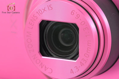 【中古】Canon キヤノン IXY 140 ピンク コンパクトデジタルカメラ