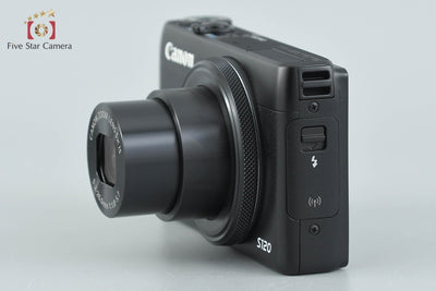 【中古】Canon キヤノン PowerShot S120 ブラック コンパクトデジタルカメラ