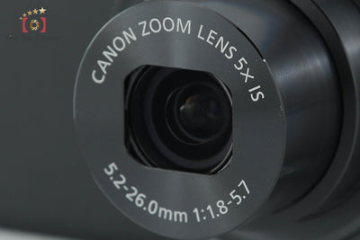 【中古】Canon キヤノン PowerShot S120 ブラック コンパクトデジタルカメラ