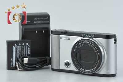 【中古】CASIO カシオ HIGH SPEED EXILIM EX-ZR1600 シルバー コンパクトデジタルカメラ
