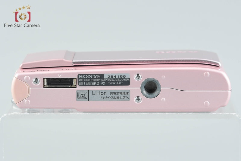 中古】SONY ソニー Cyber-shot DSC-T10 ピンク デジタルスチルカメラ