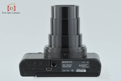 【中古】SONY ソニー Cyber-shot DSC-WX500 ブラック デジタルスチルカメラ 元箱付き 多言語対応