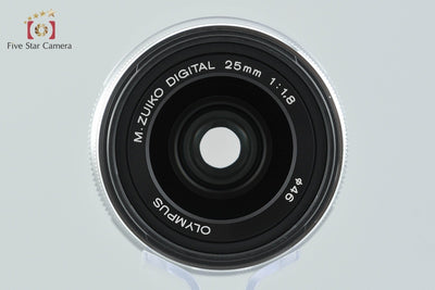 【中古】OLYMPUS オリンパス M.ZUIKO DIGITAL 25mm f/1.8 シルバー