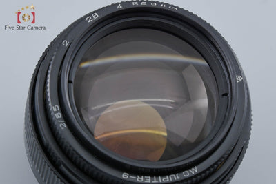 【中古】Jupiter-9 ジュピター 85mm f/2 M42マウント