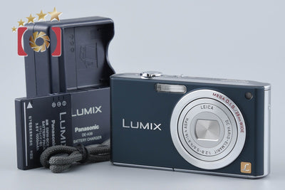 【中古】Panasonic パナソニック LUMIX DMC-FX33 コスモブルー コンパクトデジタルカメラ