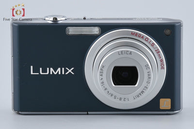 【中古】Panasonic パナソニック LUMIX DMC-FX33 コスモブルー コンパクトデジタルカメラ