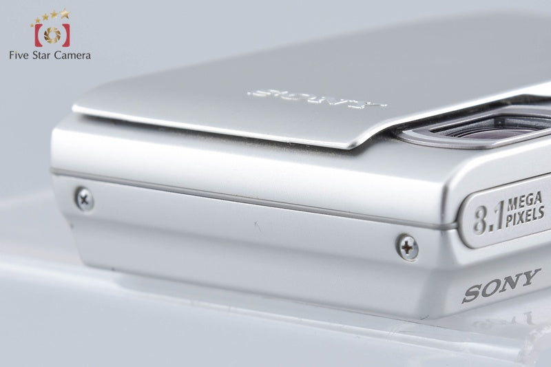 中古】SONY ソニー Cyber-shot DSC-T200 シルバー デジタルスチル