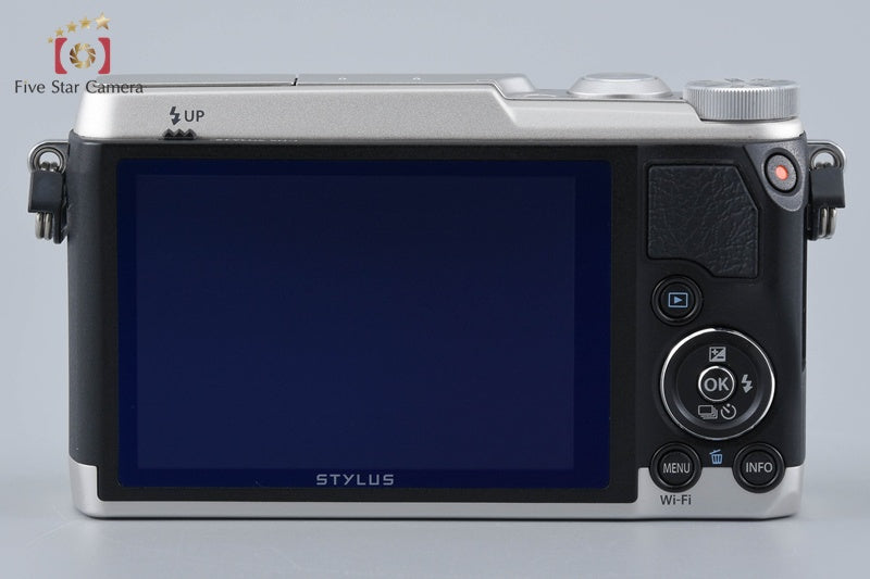 中古】OLYMPUS オリンパス STYLUS SH-1 シルバー コンパクトデジタル