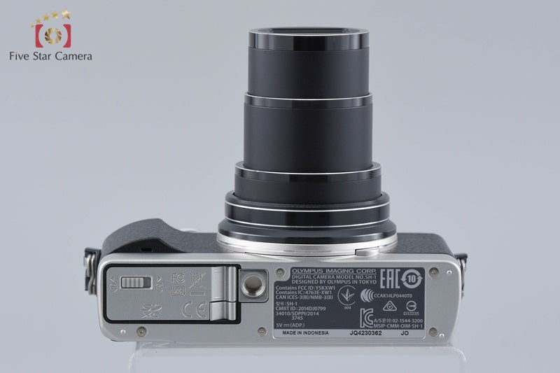 中古】OLYMPUS オリンパス STYLUS SH-1 シルバー コンパクトデジタル