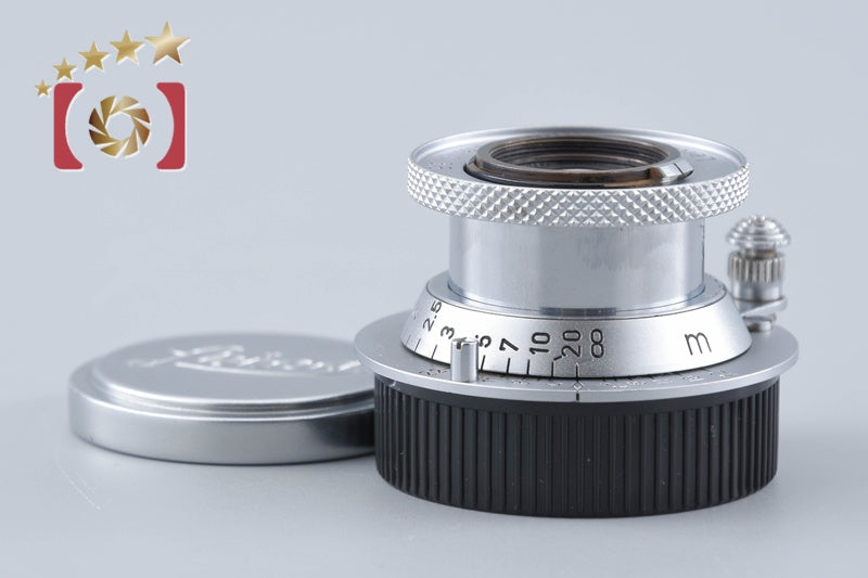 【中古】Leica ライカ Elmar 50mm f/3.5 赤エルマー 沈胴式 L39 ライカスクリューマウント