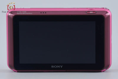 【中古】SONY ソニー Cyber-shot DSC-T99 ピンク デジタルスチルカメラ
