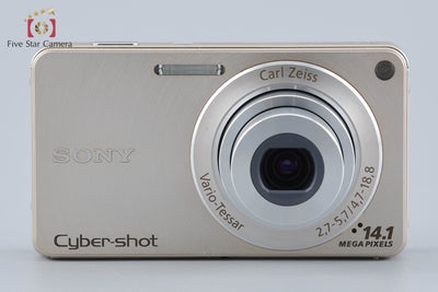 【中古】SONY ソニー Cyber-shot DSC-W350 ゴールド コンパクトデジタルカメラ