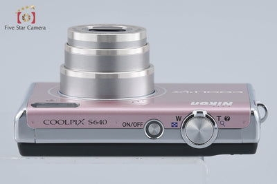 【中古】Nikon ニコン COOLPIX S640 プレシャスピンク コンパクトデジタルカメラ