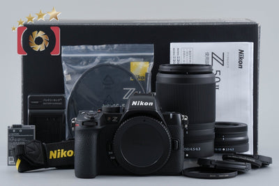 【中古】Nikon ニコン Z50II ダブルズームキット シャッター回数僅少 元箱付き