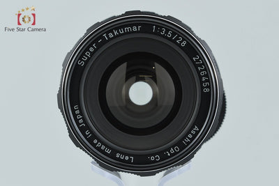 【中古】PENTAX ペンタックス Super-Takumar 28mm f/3.5 M42マウント