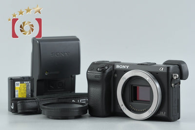 【中古】SONY ソニー α NEX-7 ブラック ミラーレス一眼カメラ シャッター回数僅少 多言語対応