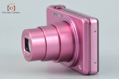 【中古】SONY ソニー Cyber-shot DSC-WX220 ピンク デジタルスチルカメラ 多言語対応