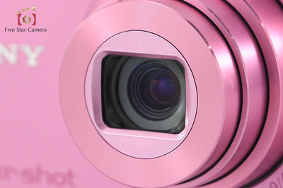 【中古】SONY ソニー Cyber-shot DSC-WX220 ピンク デジタルスチルカメラ 多言語対応