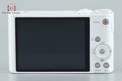 【中古】SONY ソニー Cyber-shot DSC-WX350 ホワイト コンパクトデジタルカメラ 元箱付き 多言語対応