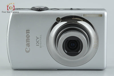 【中古】Canon キヤノン IXY Digital 920 IS シルバー コンパクトデジタルカメラ