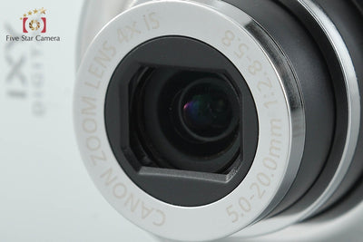 【中古】Canon キヤノン IXY Digital 920 IS シルバー コンパクトデジタルカメラ