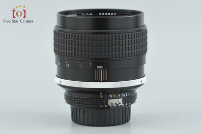 【中古】Nikon ニコン Ai-S NIKKOR 85mm f/1.4
