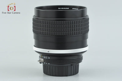 【中古】Nikon ニコン Ai-S NIKKOR 85mm f/1.4
