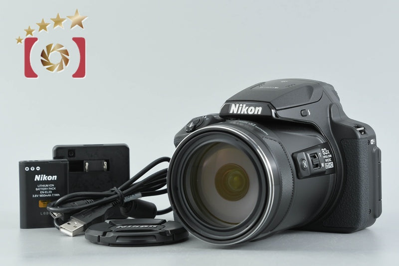【中古】Nikon ニコン COOLPIX P900 ブラック コンパクトデジタルカメラ
