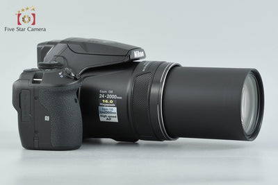 【中古】Nikon ニコン COOLPIX P900 ブラック コンパクトデジタルカメラ