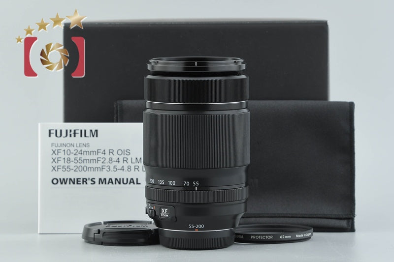 【中古】FUJIFILM 富士フイルム XF 55-200mm f/3.5-4.8 R LM OIS 元箱付き