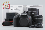 【中古】Canon キヤノン EOS Kiss X9i ダブルズームキット 元箱付き