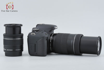 【中古】Canon キヤノン EOS Kiss X9i ダブルズームキット 元箱付き