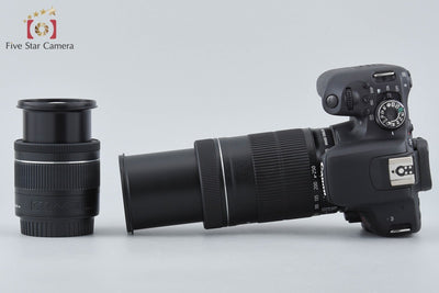 【中古】Canon キヤノン EOS Kiss X9i ダブルズームキット 元箱付き