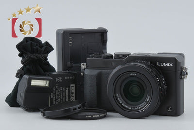 【中古】Panasonic パナソニック LUMIX DMC-LX100 ブラック コンパクトデジタルカメラ シャッター回数僅少