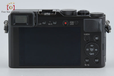 【中古】Panasonic パナソニック LUMIX DMC-LX100 ブラック コンパクトデジタルカメラ シャッター回数僅少
