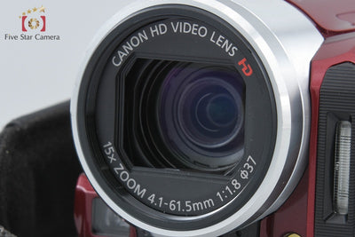 【中古】Canon キヤノン iVIS HF M31 レッド ビデオカメラ