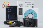 【中古】Panasonic パナソニック LUMIX DMC-LX3 ブラック コンパクトデジタルカメラ 元箱付き