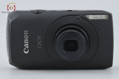 【中古】Canon キヤノン IXY 30S ブラック コンパクトデジタルカメラ 元箱付き
