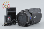 【中古】SONY ソニー HANDYCAM FDR-AX55 デジタル4Kビデオカメラ 多言語対応