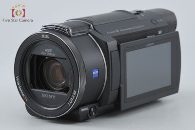 【中古】SONY ソニー HANDYCAM FDR-AX55 デジタル4Kビデオカメラ 多言語対応
