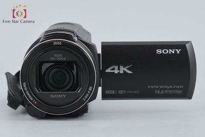 【中古】SONY ソニー HANDYCAM FDR-AX55 デジタル4Kビデオカメラ 多言語対応