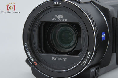 【中古】SONY ソニー HANDYCAM FDR-AX55 デジタル4Kビデオカメラ 多言語対応