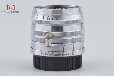 【中古】Canon キヤノン 50mm f/1.8 L39 ライカスクリューマウント