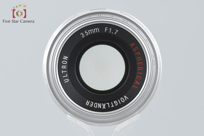 【中古】Voigtlander フォクトレンダー ULTRON 35mm f/1.7 Aspherical シルバー L39 ライカスクリューマウント